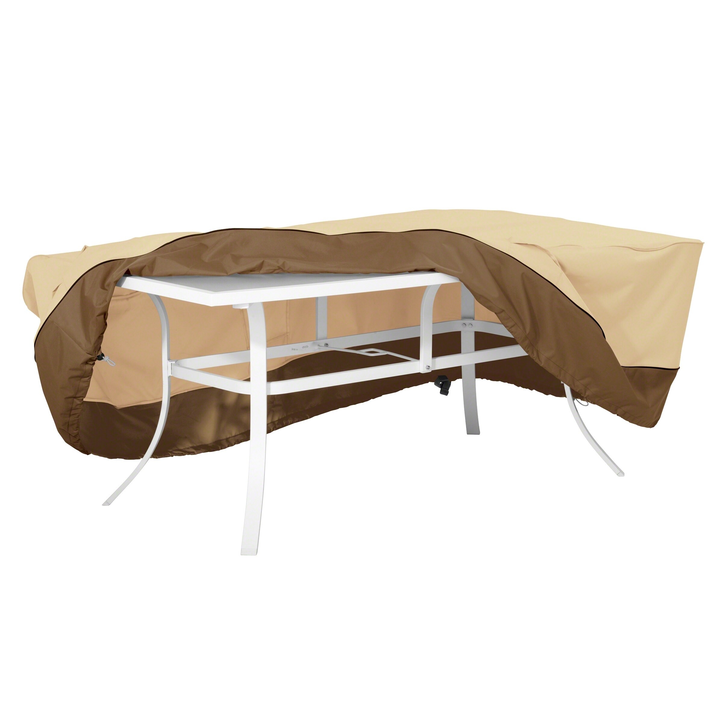 Shop Classic Accessories Veranda Water Resistant 72 Inch Rectangular Oval Patio Table Cover Overstock 18611973