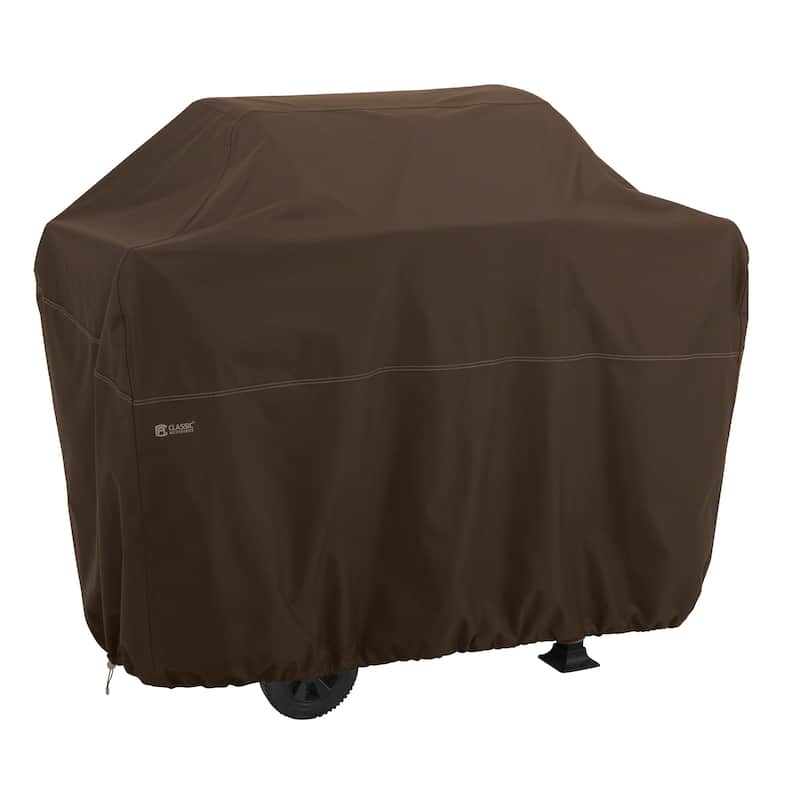 Classic Accessories Madrona Water-Resistant 58 Inch BBQ Grill Cover - Brown