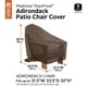 preview thumbnail 3 of 17, Classic Accessories Madrona Waterproof 31.5 Inch Patio Adirondack Chair Cover