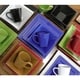 preview thumbnail 6 of 4, 16 Piece Square Beaded Stoneware Set by Lorren Home Trends, Black