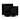 16 Piece Square Beaded Stoneware Set by Lorren Home Trends, Black