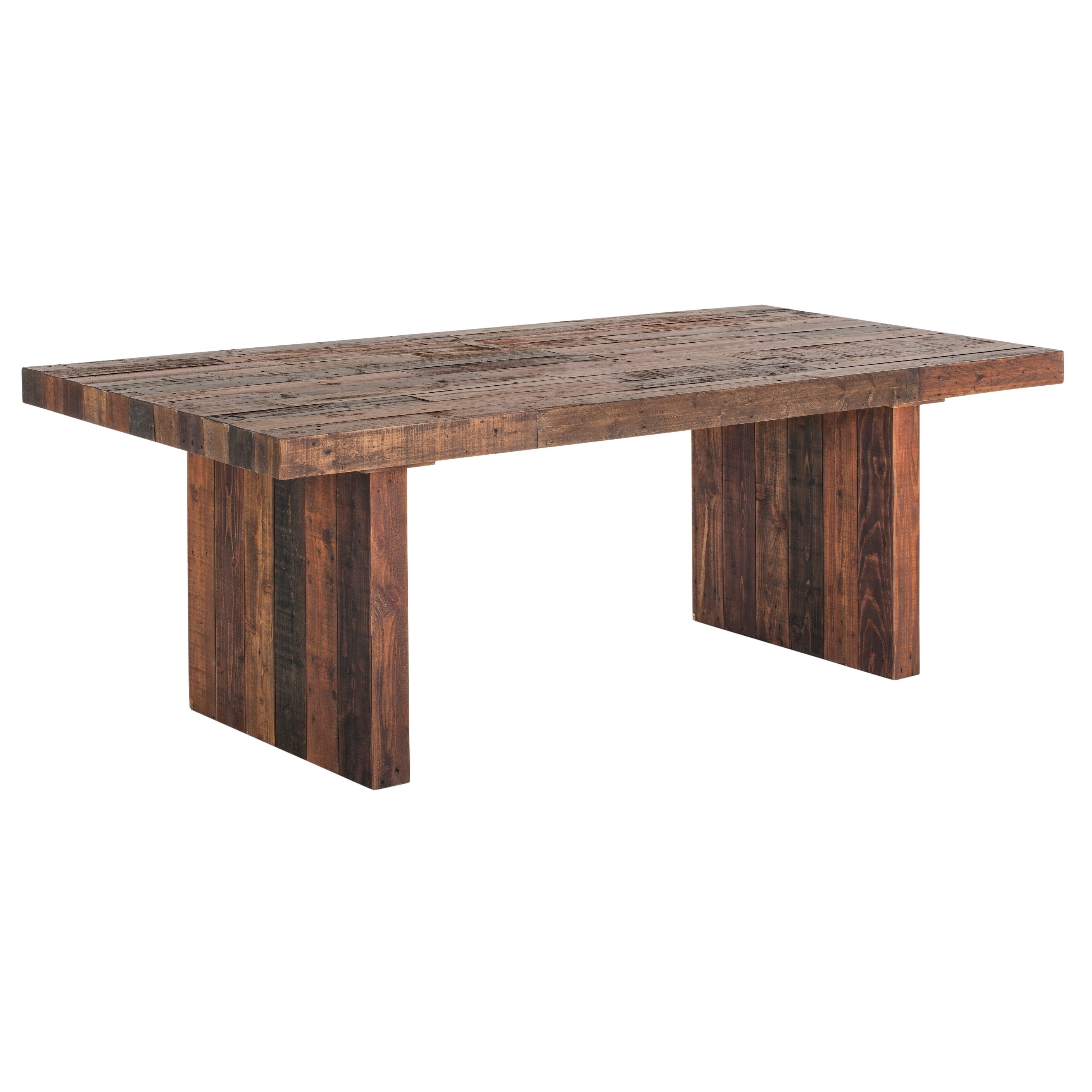 Aurelle Home Vintage Antique Bright Small Wood Dining Table Aurelle Home Vintage Antique