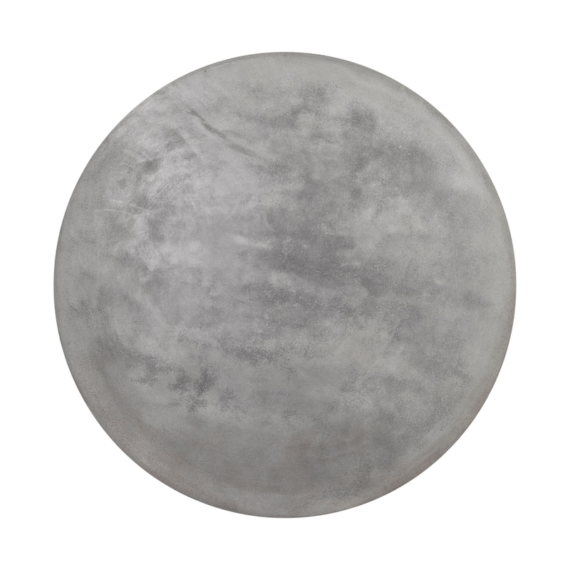 Aurelle Home Dark Grey Stone Outdoor Counter Table