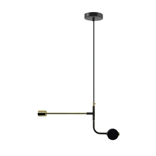 Aurelle Home Dark Grey Small Iron Industrial Modern 1-light Pendant