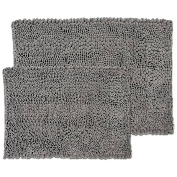 Shop Sweet Home Collection 2 Piece Chenille Bathroom Rug Set