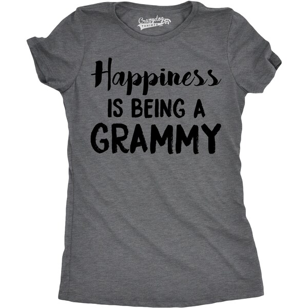 Womens Happiness Is Being a Grammy T shirt