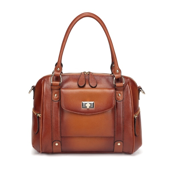 overstock leather handbags