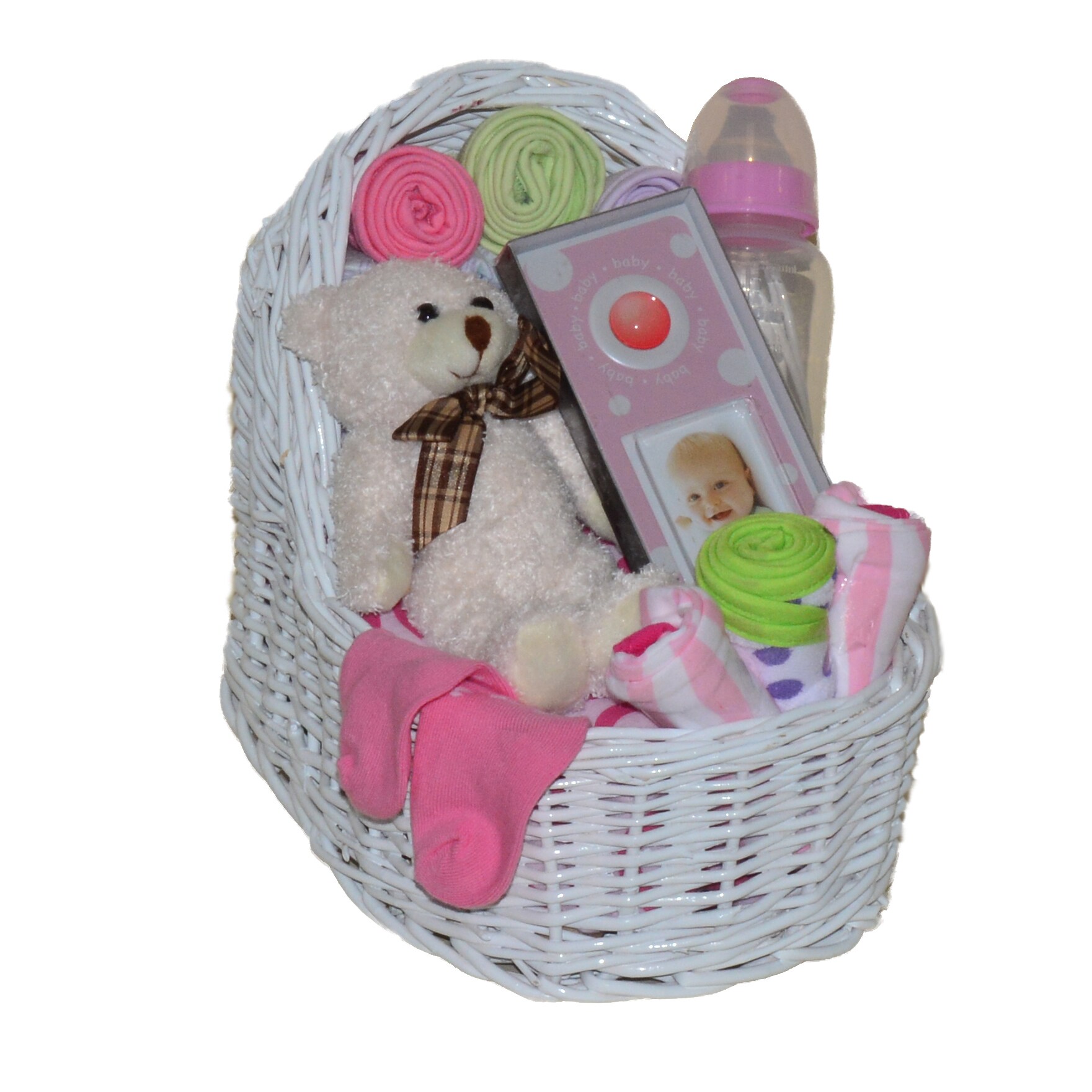 baby bassinet gift basket