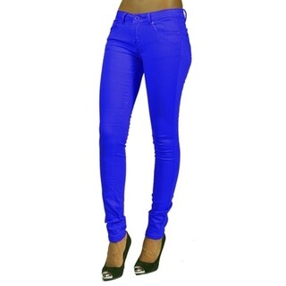 royal blue jeans for ladies