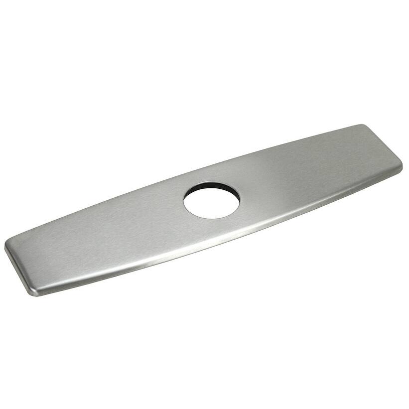 Kitchen Sink Faucet Deck Plate - Brushed Nickel Finish