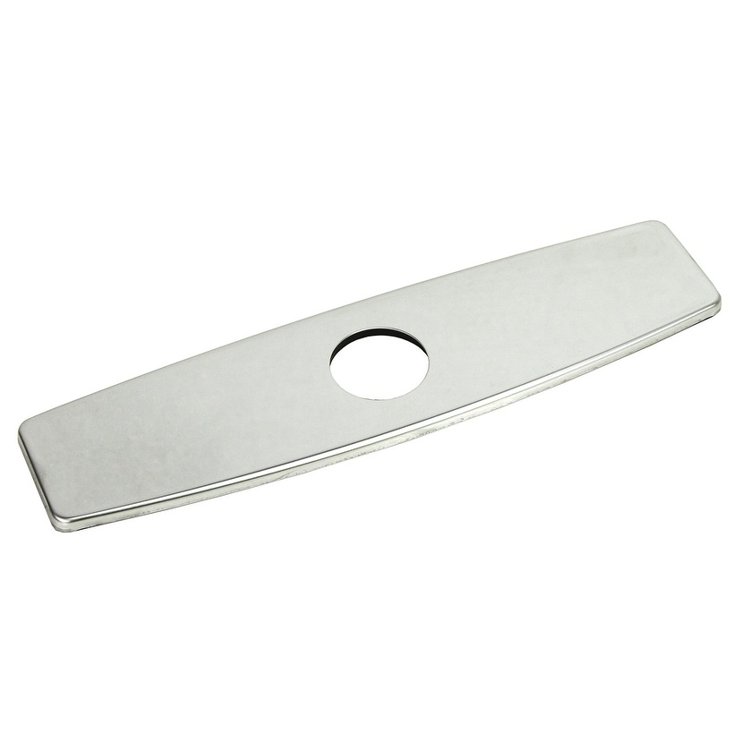 Kitchen Sink Faucet Deck Plate Polished Chrome On Kitchen Sink Faucet Deck Plate