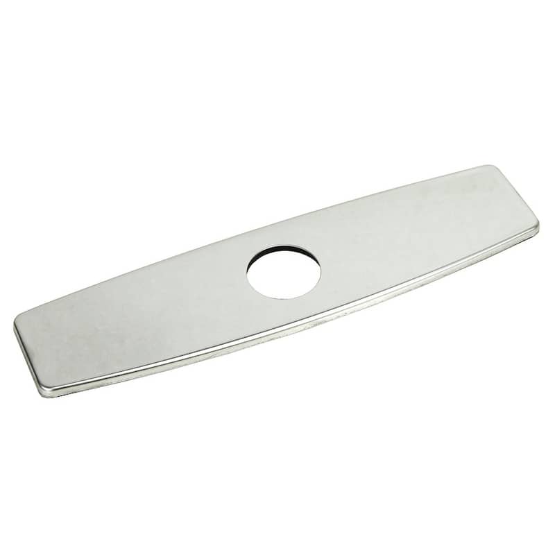 Kitchen Sink Faucet Deck Plate - Polished Chrome