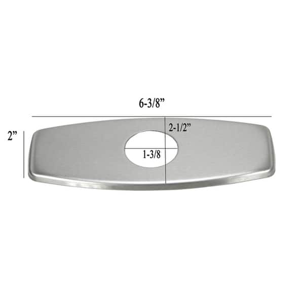 Bathroom Sink Faucet Deck Plate Brushed Nickle Bed Bath & Beyond