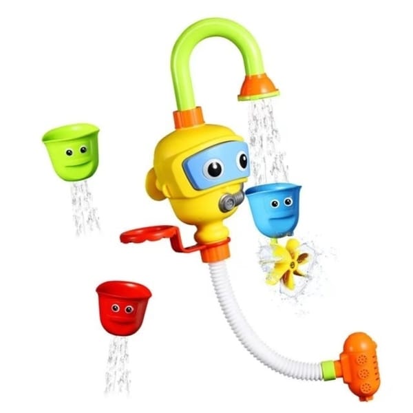 toy baby bath with shower