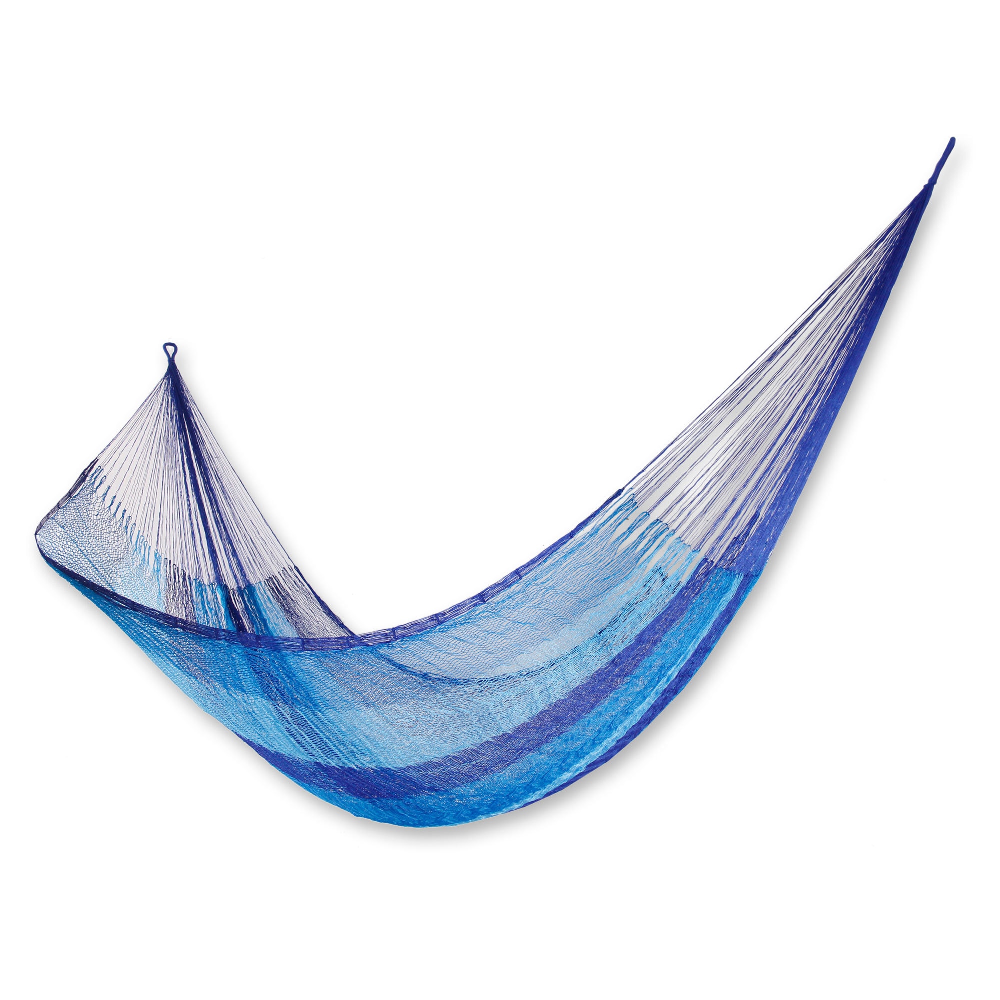 Mexican net hammock in Dark Blue Single hammocks