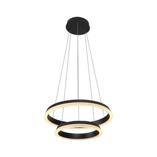 VONN Lighting VHC39900 Tania Duo 25" WiFi Tunable-White LED Chandelier (Transitional/Modern & Contemporary/Mid-Century Modern - Indoor - - Chandeliers For Bedrooms by Overstock.com