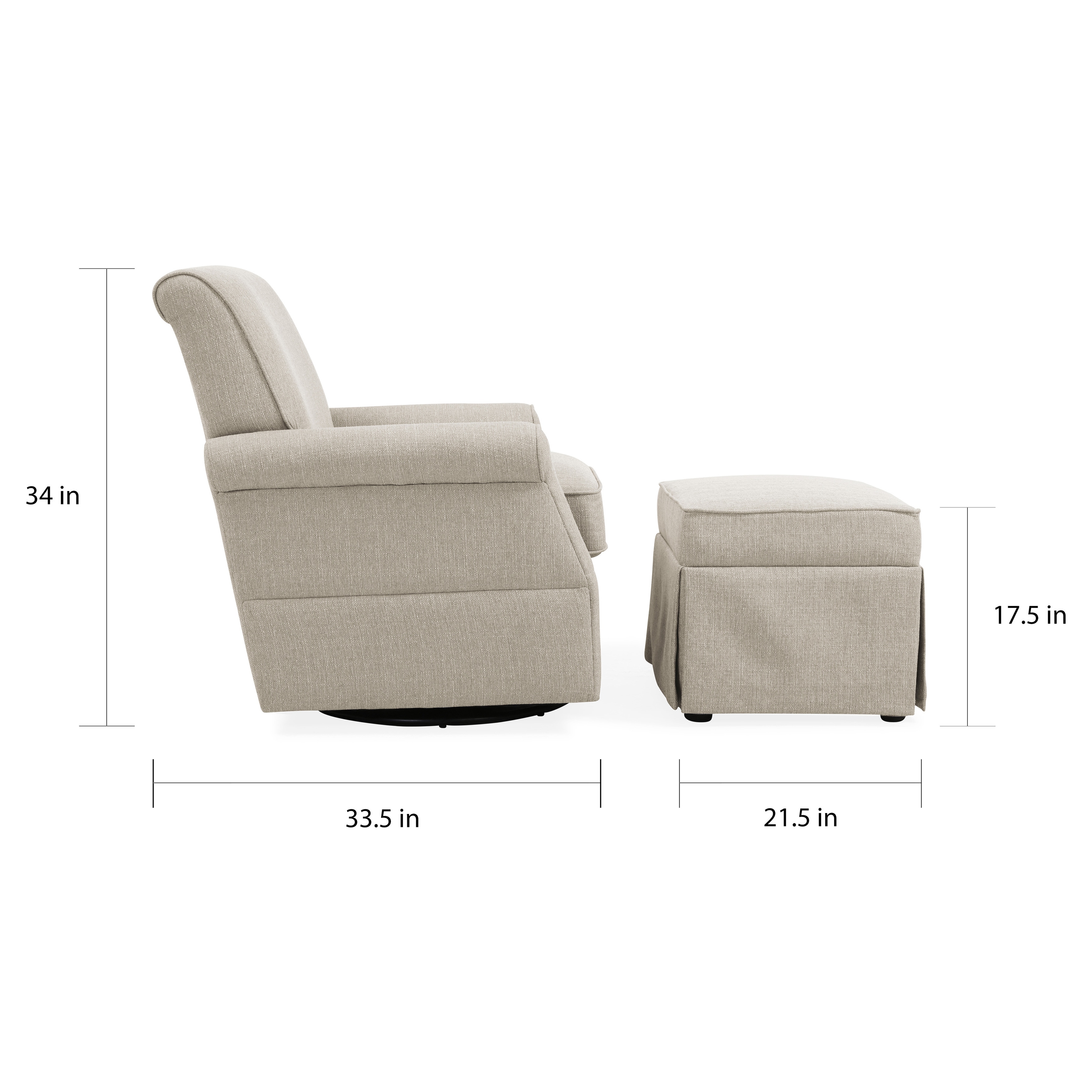 roth glider and ottoman