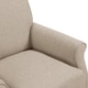 preview thumbnail 11 of 9, Handy Living Taupe-grey Linen Swivel Glider Square-back Armchair and Ottoman