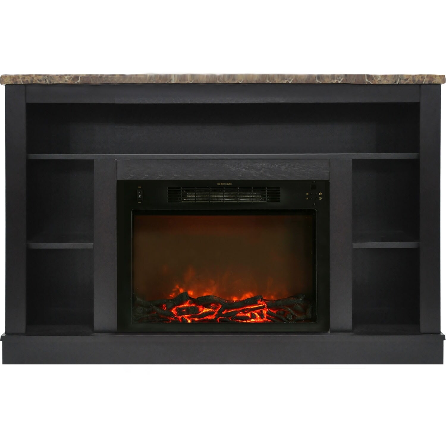 Shop Cambridge 47 In Electric Fireplace With A 1500w Log Insert