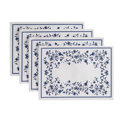 Spode Blue Portofino Placemat 4 Pc