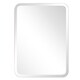 preview thumbnail 1 of 8, Porch & Den Steel Frameless Oblong Mirror - Silver
