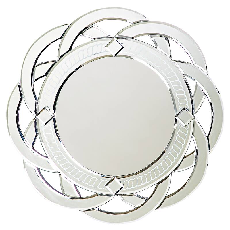 Allan Andrews Round Decorative Galaxy Accent Mirror - 20" Diameter x 1"
