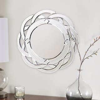 Allan Andrews Round Decorative Galaxy Accent Mirror - 20" Diameter x 1"