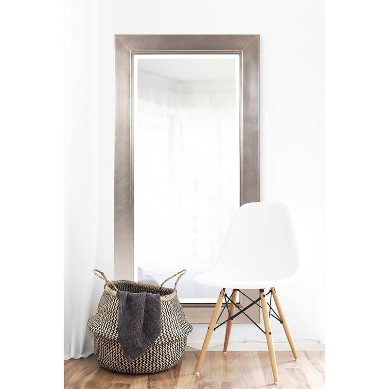 Allan Andrews Millennium Silver Large Mirror - Silver/Champagne - A