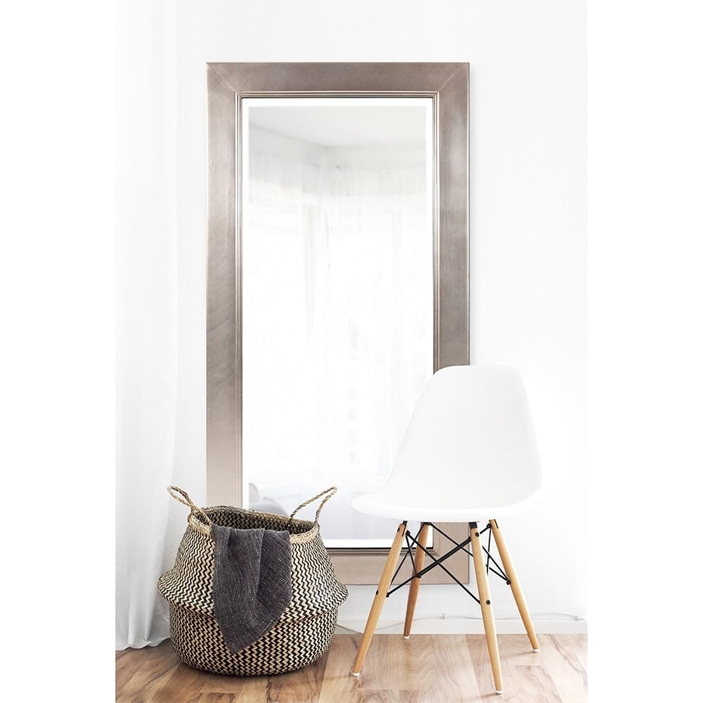 Allan Andrews Millennium Silver Large Mirror - Silver/Champagne - A