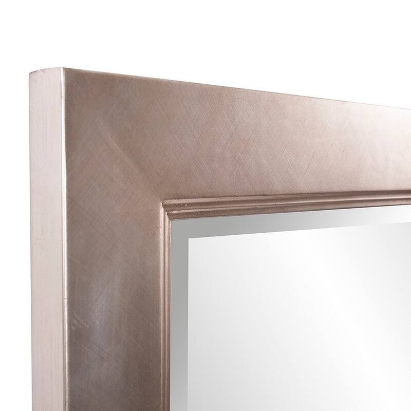 Allan Andrews Millennium Silver Large Mirror - Silver/Champagne - A