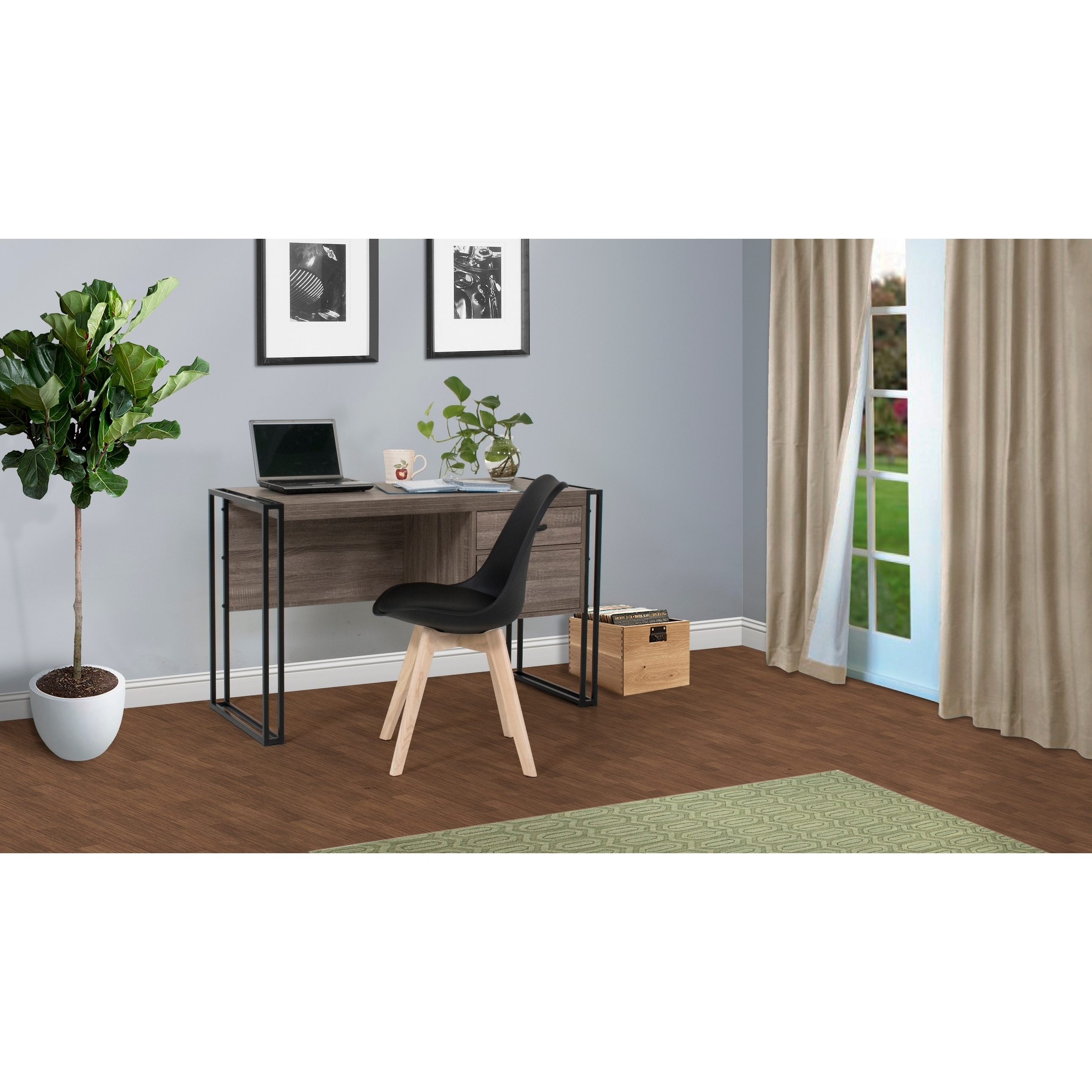 Shop Country Line Taupe Wood Finish Writing Desk With Toronto