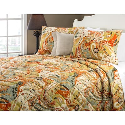 Picadilly King Quilt 4 pc Set