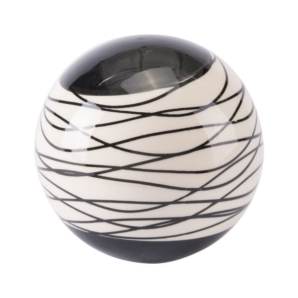 The Curated Nomad Black and Ivory Orb - N/A