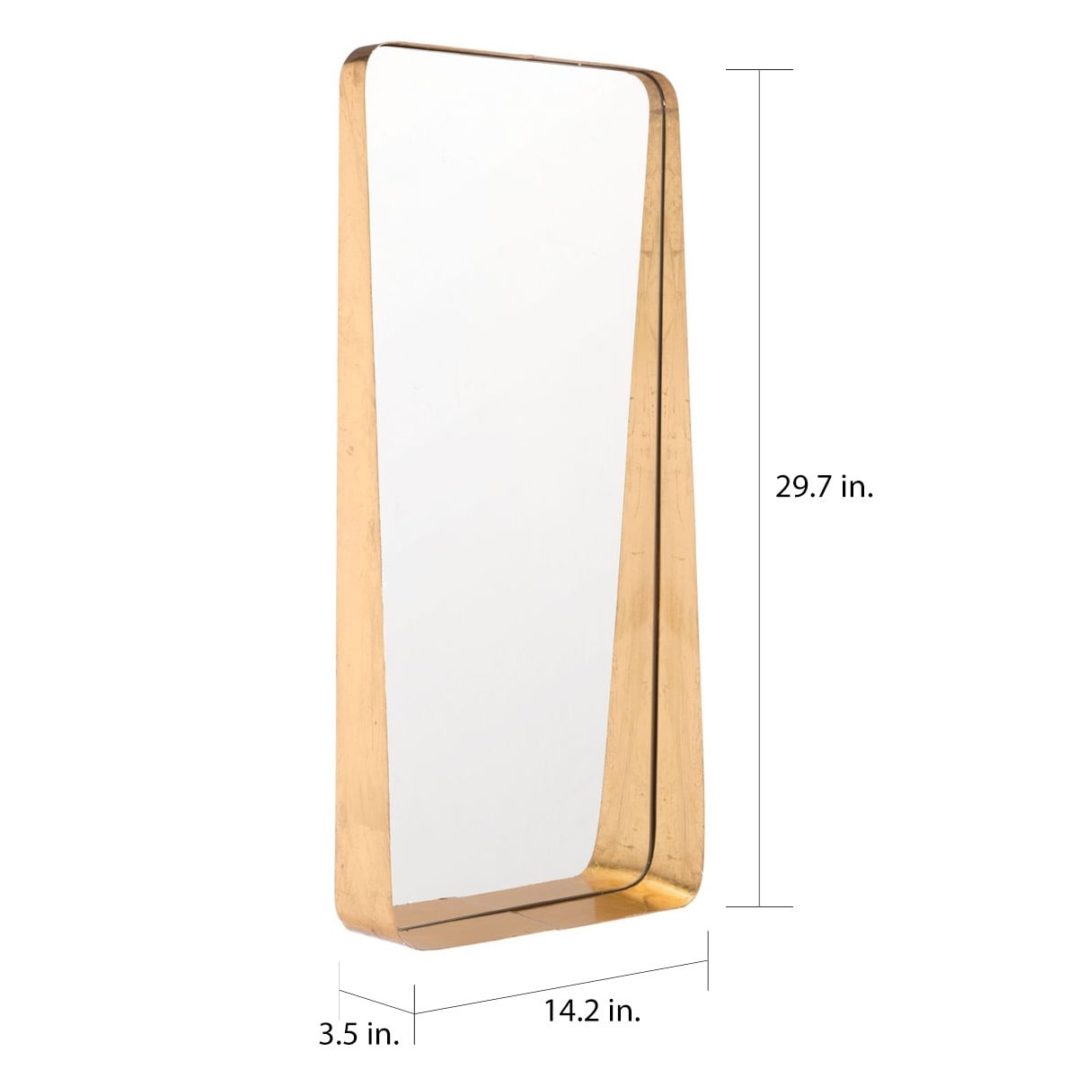 Tall Gold Mirror Gold Overstock 18684765