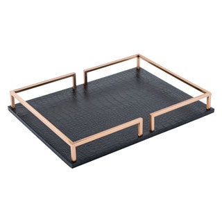 Carbon Loft Square Tray Black