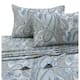 Solid/Printed 300 Thread Count Cotton Sateen Deep Pocket Bed Sheet Set - Twin - paisley park multi