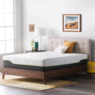 Lucid 12-inch Premium Support Memory Foam Hybrid Mattress