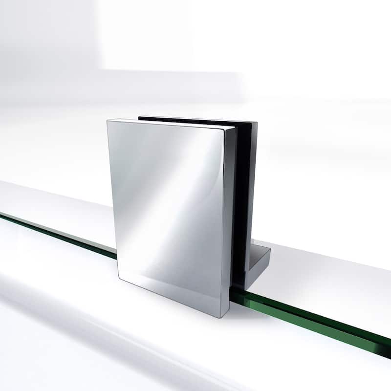 DreamLine Prism Lux 36 in. x 36 in. x 74 3/4 in. H Hinged Shower Enclosure and Shower Base Kit - 36" x 36" - 36" x 36"