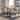 Contemporary Beige Faux Leather 5-Piece Dining Set by Baxton Studio