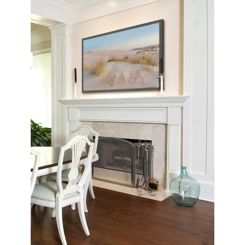 'The Tundra' Framed Painting Print - Multi-Color