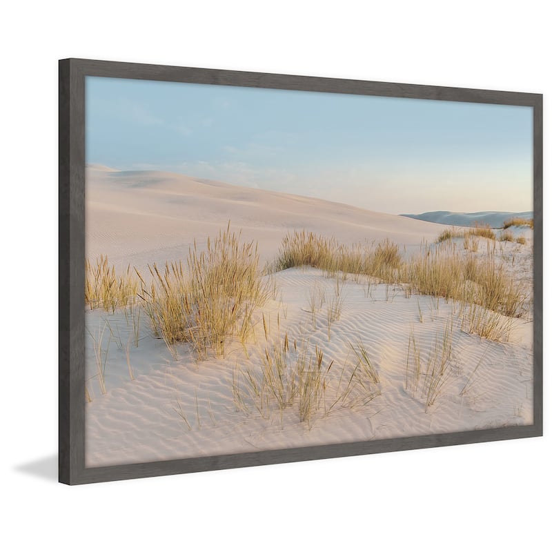 'The Tundra' Framed Painting Print - Multi-Color