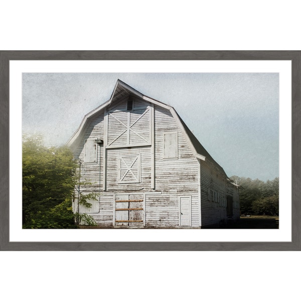 Marmont Hill - Handmade Iconic White Framed Print. Opens flyout.