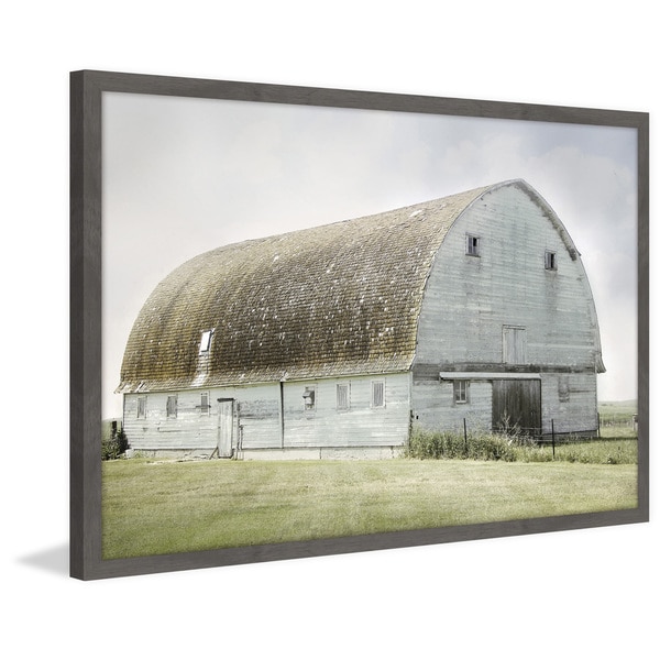 Marmont Hill - Handmade The Blue Barn Framed Print. Opens flyout.
