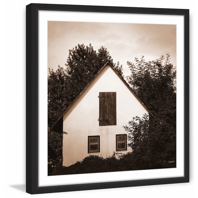 'The Simple Life' Framed Painting Print - Multi-Color