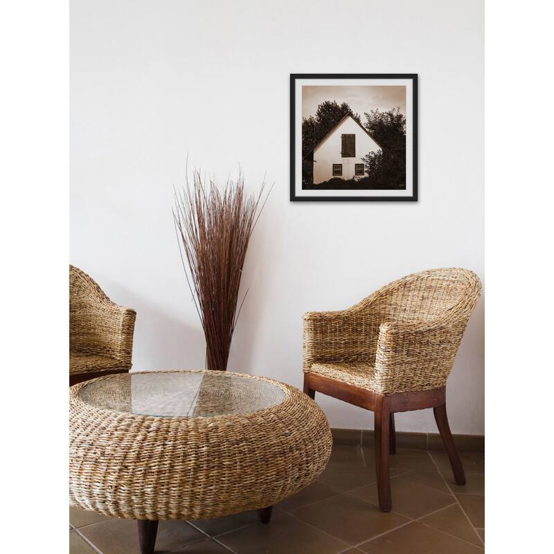 'The Simple Life' Framed Painting Print - Multi-Color
