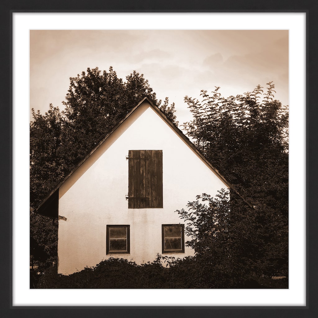 'The Simple Life' Framed Painting Print - Multi-Color