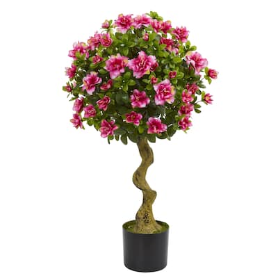 3' Azalea Artificial Topiary Tree