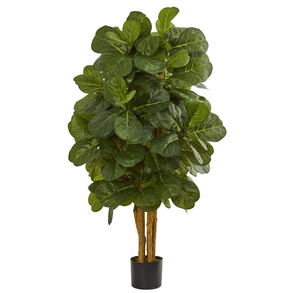 4' Fiddle Leaf Fig Artificial Tree - Green