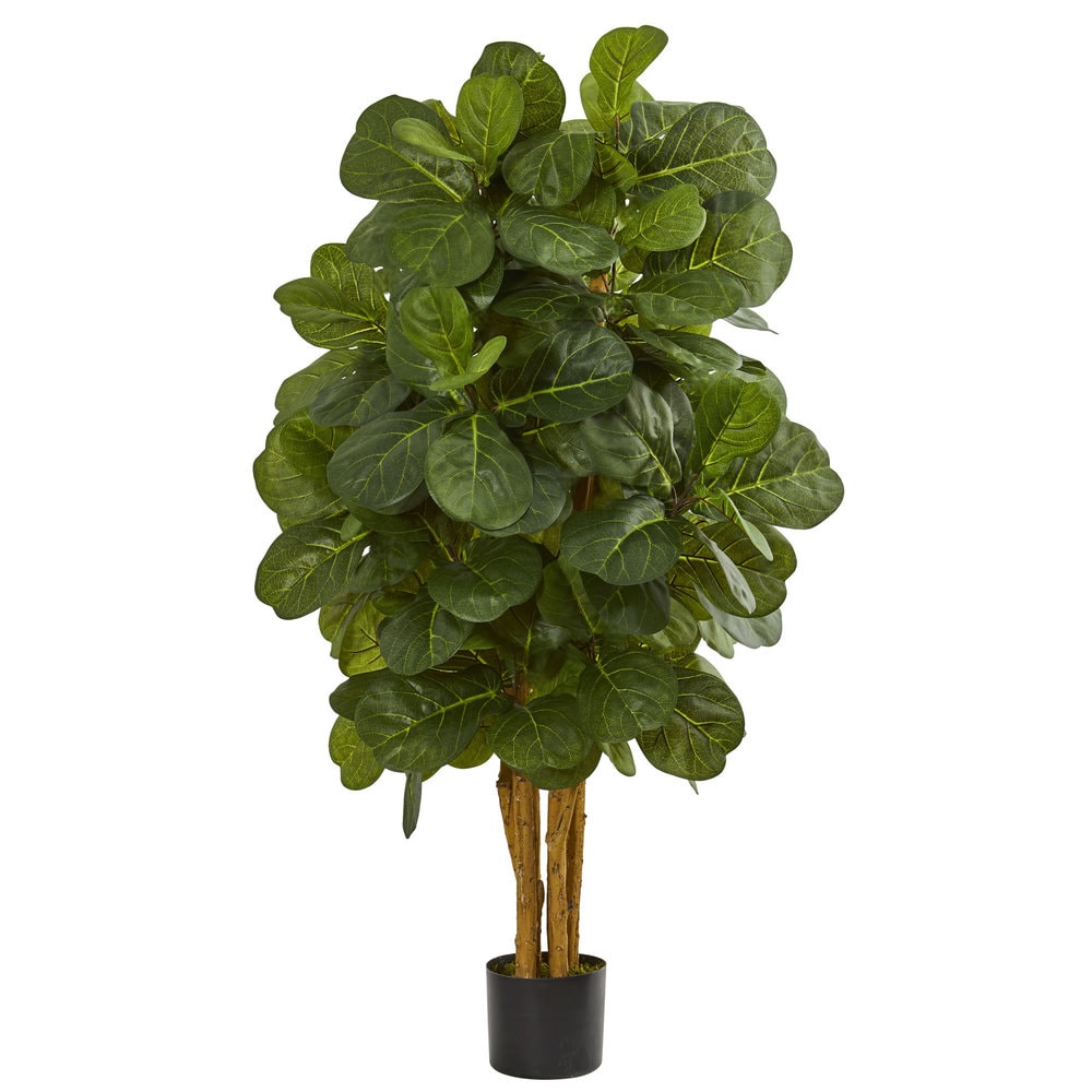 4' Fiddle Leaf Fig Artificial Tree - Green