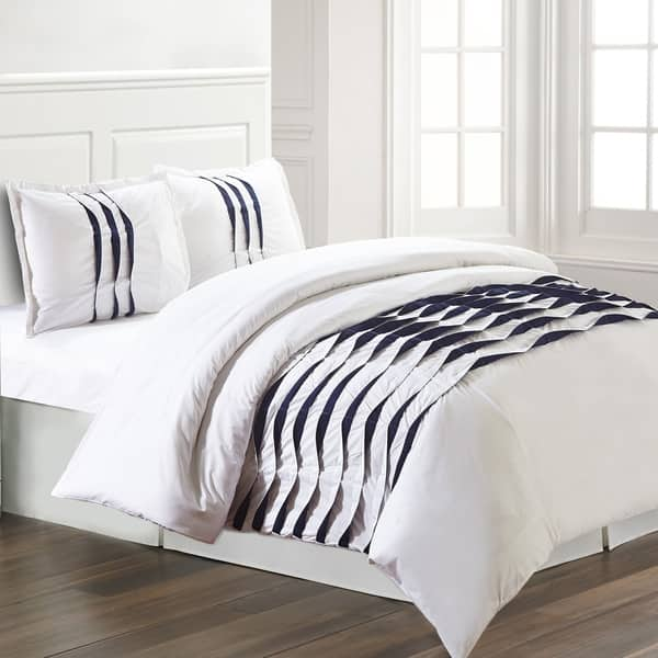 Shop Modern Threads Isabella 3 Piece 100 Percent Cotton Duvet Set